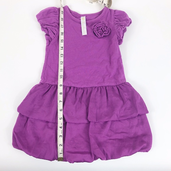 Purple Girl Dress, Size 2T - Picture 4 of 6